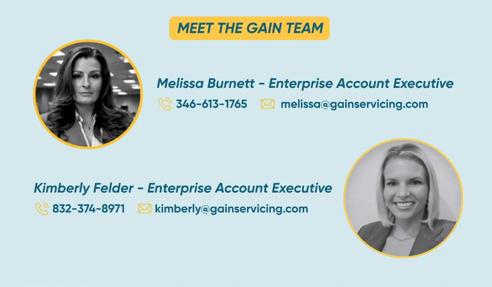 Meet the gain Team